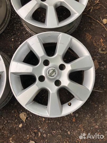 Диски литые оригинальные R15 Ниссан Тиида
