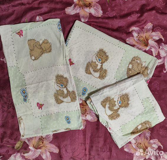 Постельное белье с одеялом детское