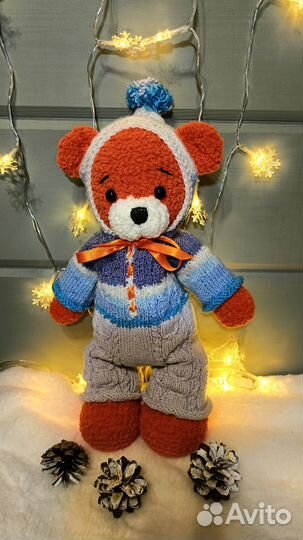 Плюшевый Мишка ручной работы