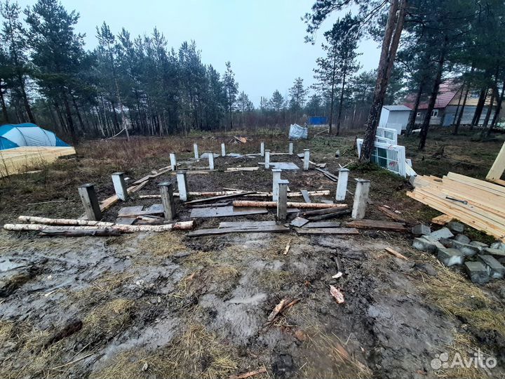 Сваи жби с установкой