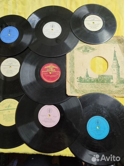 Старые пластинки -50-е,60, 70,80-е годы, СССР