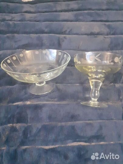 Посуда из стекла времен СССР