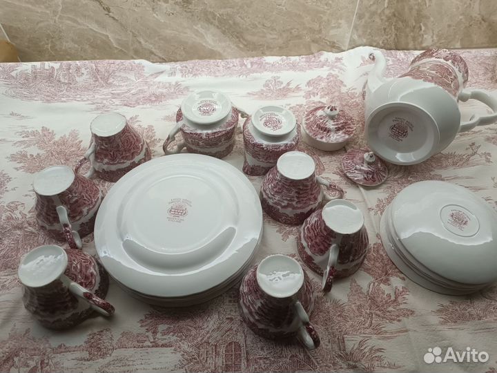 Чайный сервиз фарфор Woods Ware England