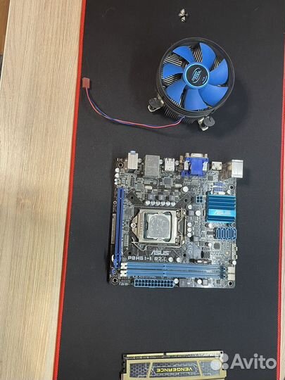 Комплект материнская плата asus с процессором