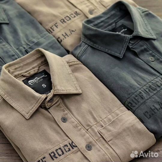 Рубашка-джинсовка Fashion