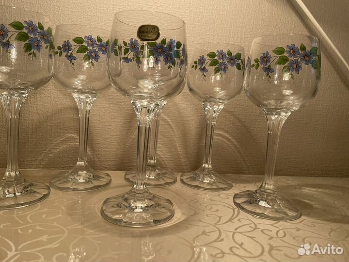 Фужеры богемия