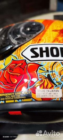 Мотошлем shoei бу