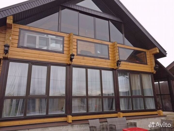 Окно двухстворачатое