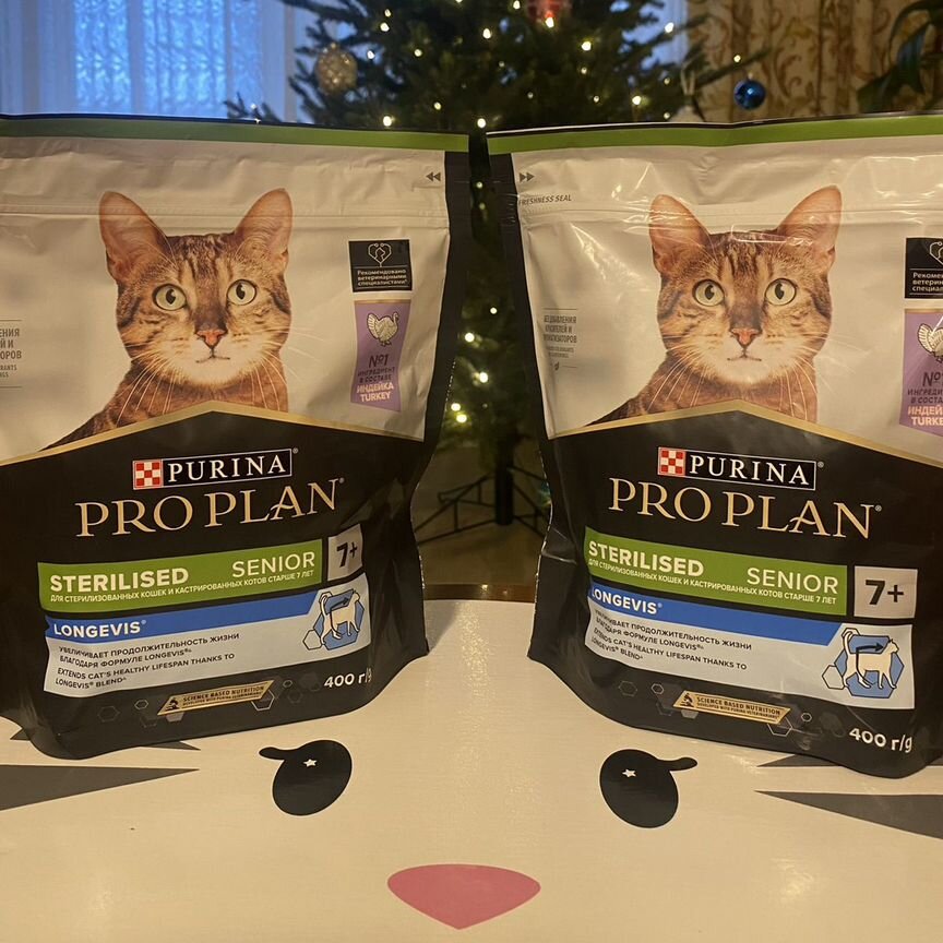 Корм для кошек Purina PRO plan