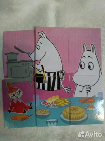 Наклейки Мумитрогательная зима 1 из Ленты