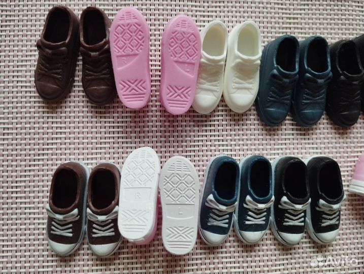 Обувь для Барби стандарт, пышки, высокой / Поппи