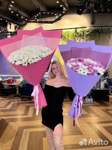 Букет-гигант из хризантемы