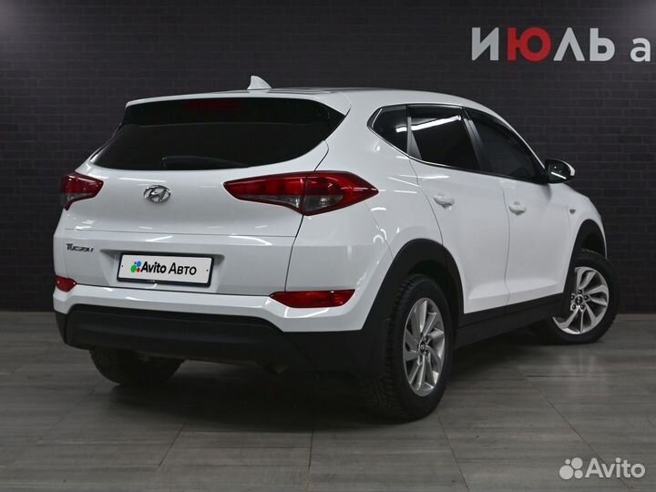 Hyundai Tucson 2.0 AT, 2018, 124 757 км