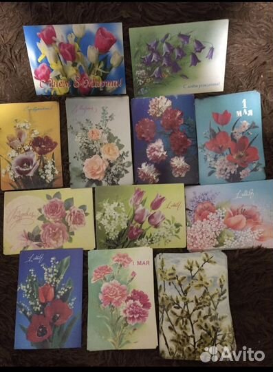 Открытки советские СССР