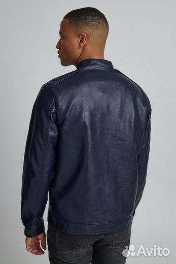 Куртка мужская эко-кожа 52-54 новая Blend Дания