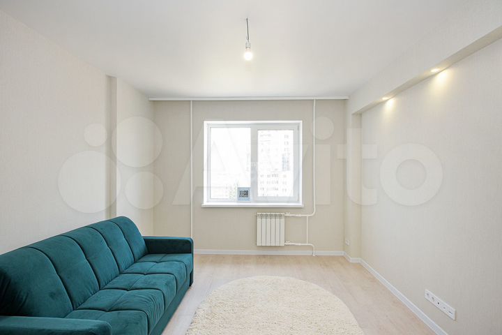 2-к. квартира, 50,4 м², 12/17 эт.