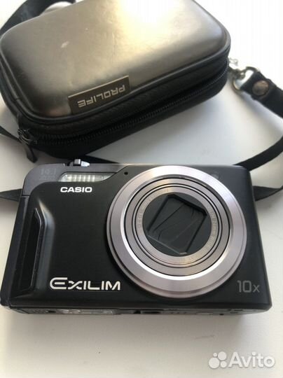 Фотоаппарат Casio нерабочий с чехлом