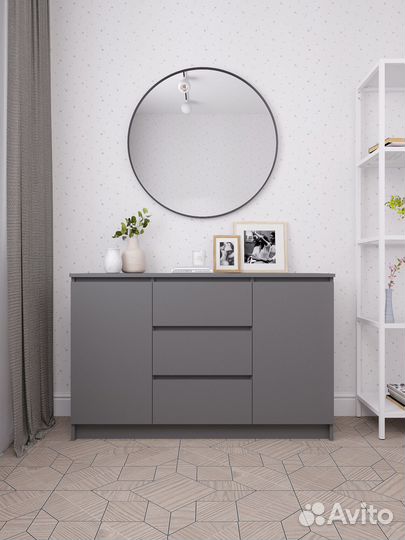 Комод Мори 1200.3 Графит