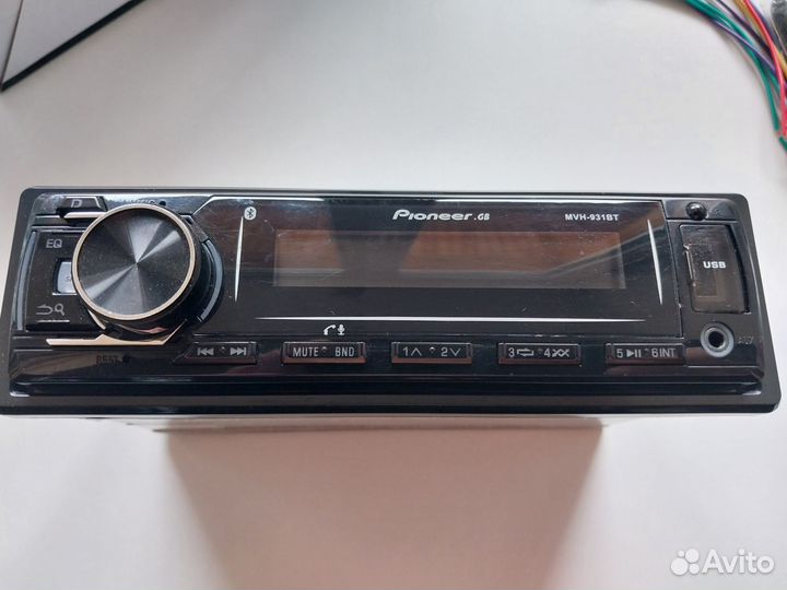 Автомагнитола pioneer с bluetooth