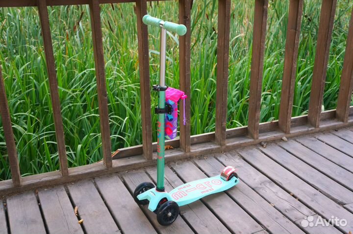 Детский самокат Maxi Micro Deluxe Мятный