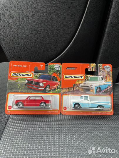 Модельки matchbox