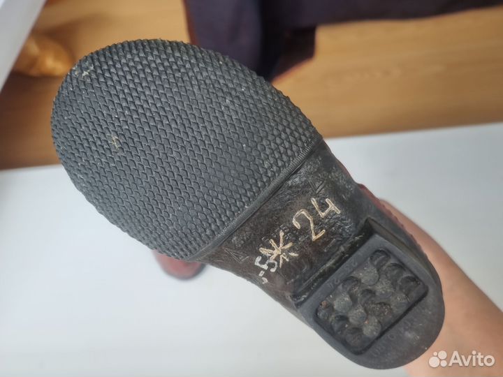 Детские резиновые сапоги 24 размер