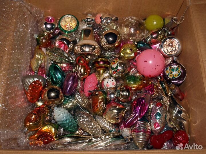 Елочные игрушки СССР 50-60-70-ые годы