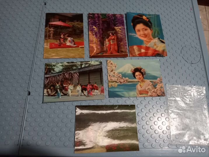 Винтажные открытки 3d из японии