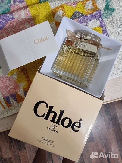Духи хлоя парфюмерная 75мл новые
