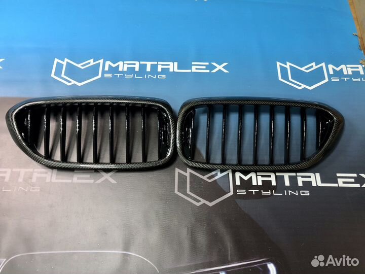 Решетка радиатора BMW G30 Sport дорест карбон