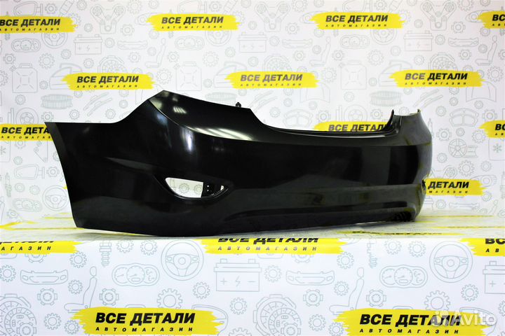 Бампер задний Hyundai Solaris 10-14 Седан