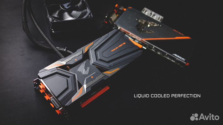 1080 Ti GA Waterforce Extreme, пара воздушек,Tesla