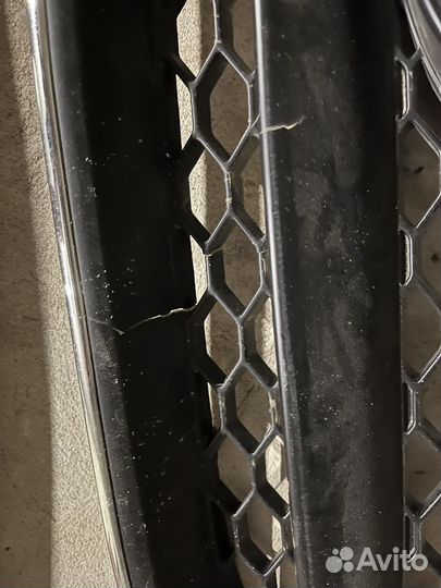 Решетка радиатора hyundai santa fe 2