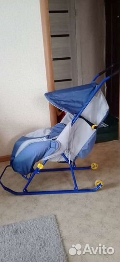 Санки коляска ника