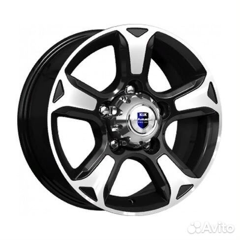 Диск K&K Атлант Алмаз Черный 7*16/5*139,7 d98 ет35