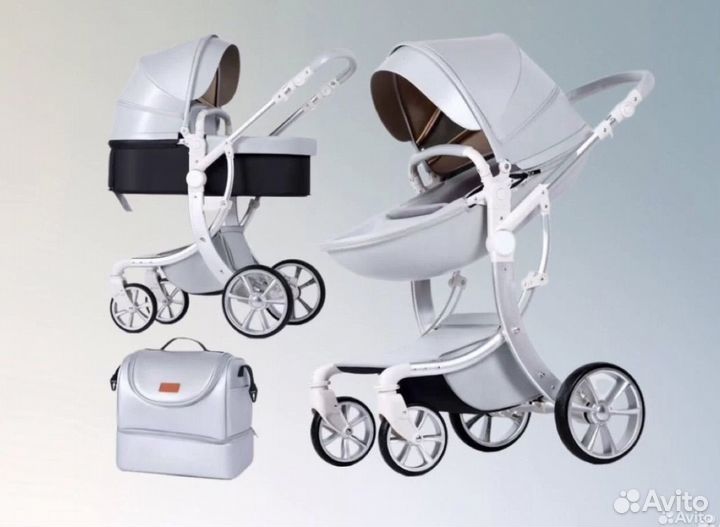 Коляска трансформер 2 в 1 Luxmom 608-2