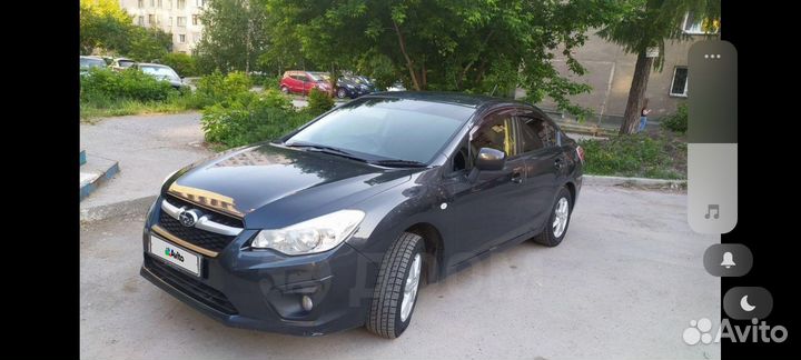 Subaru Impreza, 2012