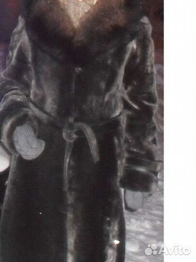 Мутоновая шуба