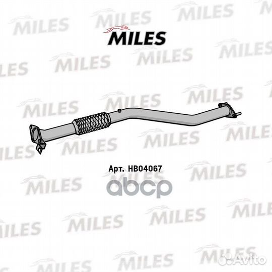 Труба приемная hyundai accent 1.3/1.5 99-02 с отв