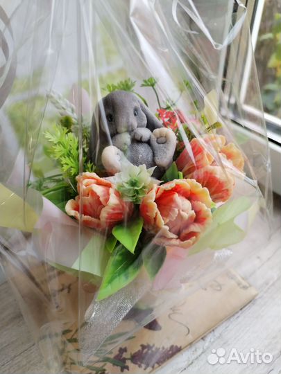 Букет из мыла