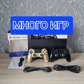 Sony PS4 500gb / 2 геймпада / Игры