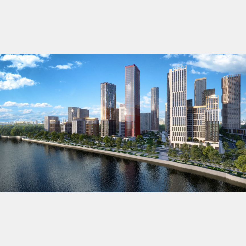 1-к. квартира, 45,3 м², 22/22 эт.