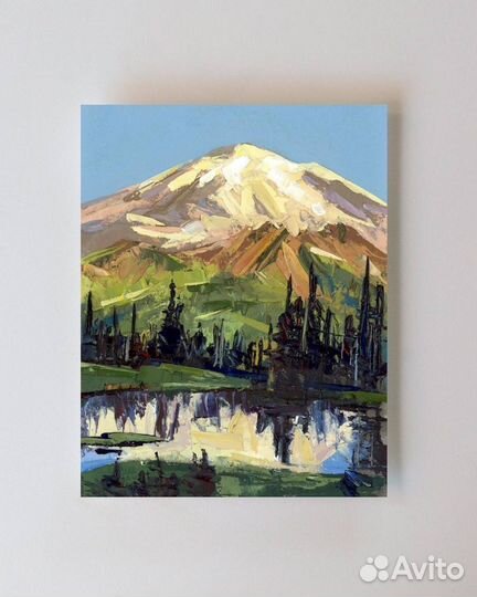 Картина маслом на холсте 