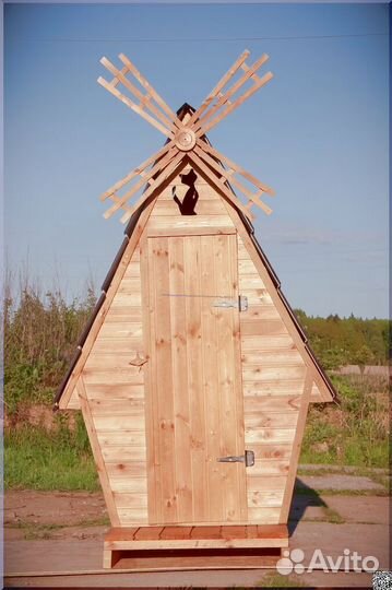 Уличный туалет с установкой PRO878