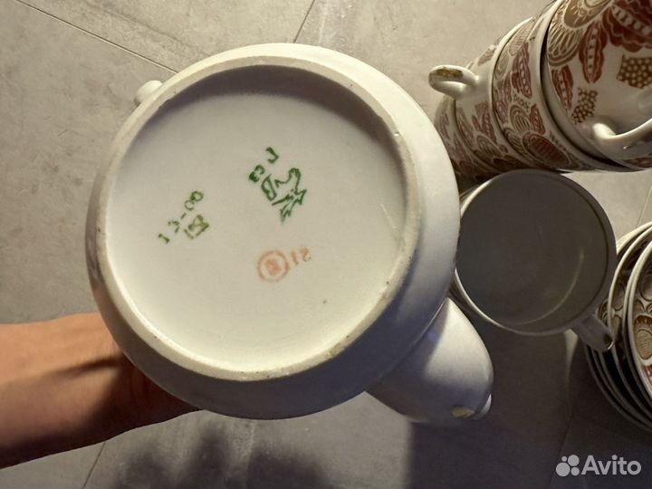 Набор столовой посуды на 6 персон СССР