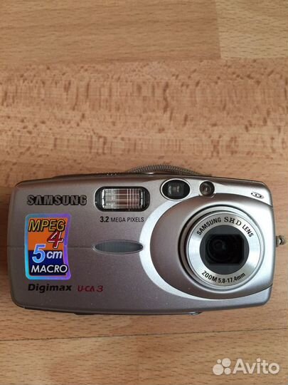 Компактный фотоаппарат samsung Digimax U-CA 3
