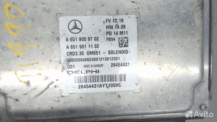 Блок управления двигателем Mercedes CLA C117 2013