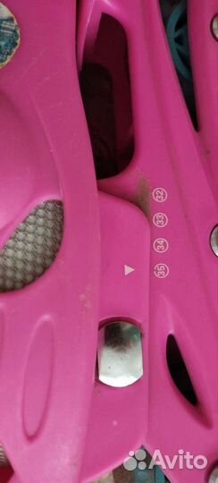 Роликовые коньки детские раздвижные с защитой