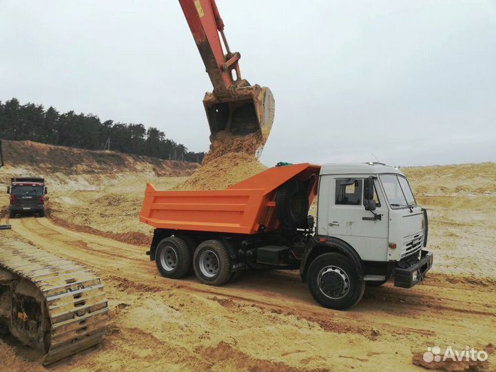 Песок для бетонного раствора