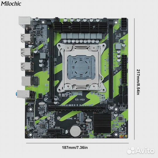 Материнская плата lga 2011 x79, x99